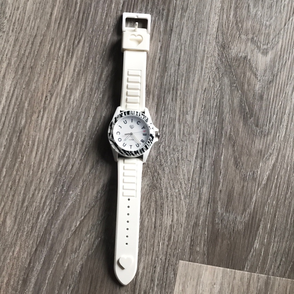 New Juicy couture white sport watch